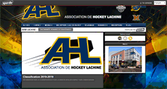 Desktop Screenshot of hockeylachine.com